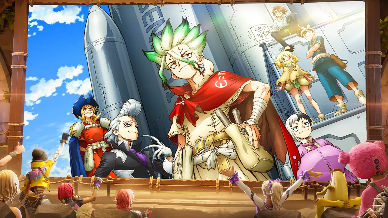 ЭКСКЛЮЗИВ: Dr. Stone попадает в Fortnite с аниме-островом от Crunchyroll ЭКСКЛЮЗИВ: Dr. Stone попадает в Fortnite с аниме-островом от Crunchyroll