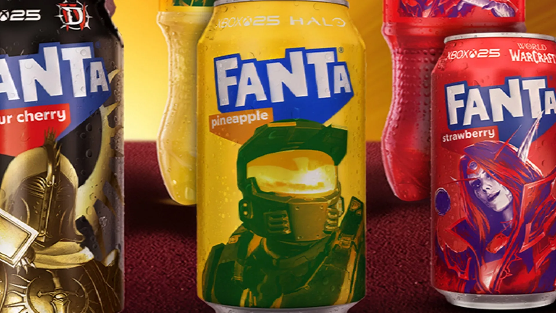Microsoft отмечает 25-летие Xbox, разместив Мастера Чифа на банках Fanta Pineapple Microsoft отмечает 25-летие Xbox, разместив Мастера Чифа на банках Fanta Pineapple