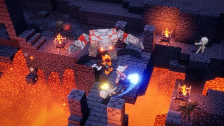 Аренда и прокат Minecraft Dungeons для PS5
