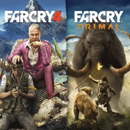 Аренда и прокат Far Cry 4 + Far Cry Primal для PS4 для PS5 Хит