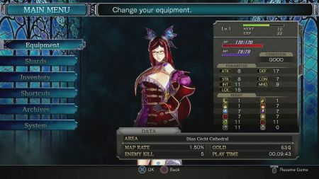 Аренда и прокат Bloodstained: Ritual of the Night для PS5