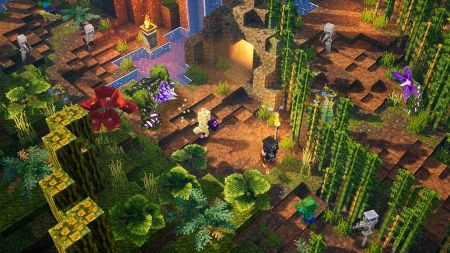 Аренда и прокат Minecraft Dungeons для PS5
