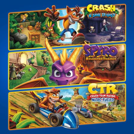 Тройной набор Crash™ + Spyro™
