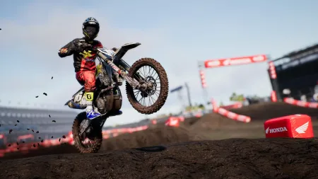 Аренда и прокат Monster Energy Supercross The Official Videogame (ENG) для PS4 для PS5 Хит Акция
